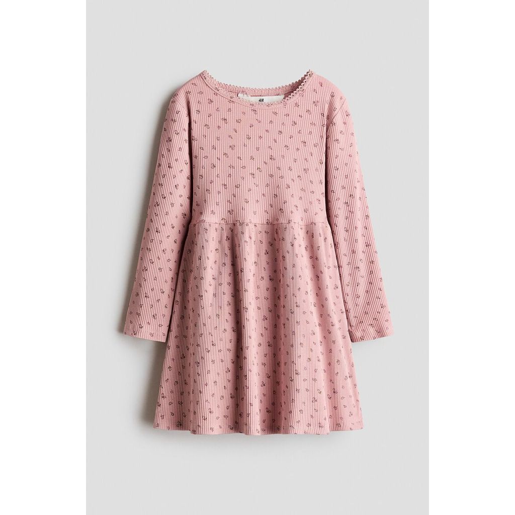 Foto H&M H&M Anak Perempuan Gaun katun bermotif 1347936_0