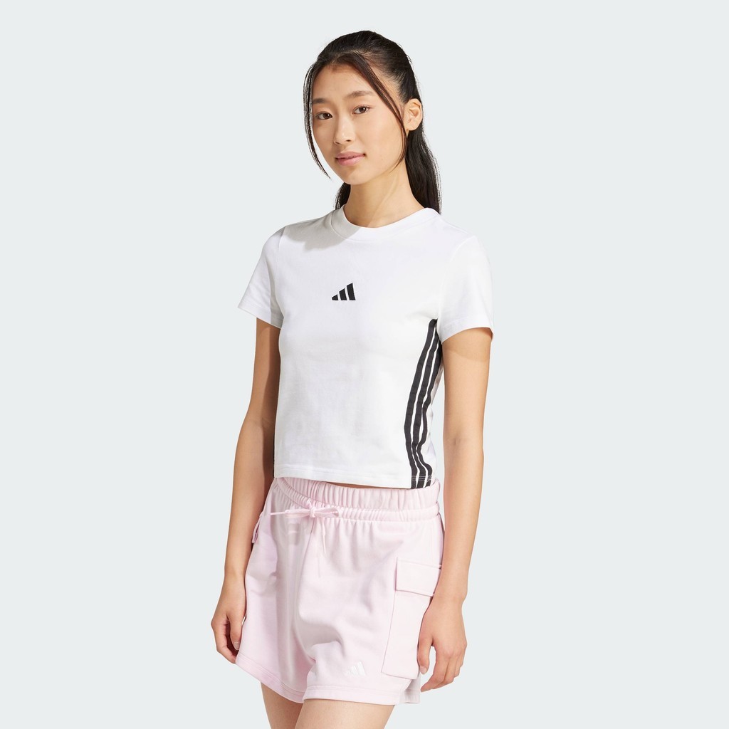 Foto adidas adidas Lifestyle Essentials 3-Stripes Slim Baby Tee Women