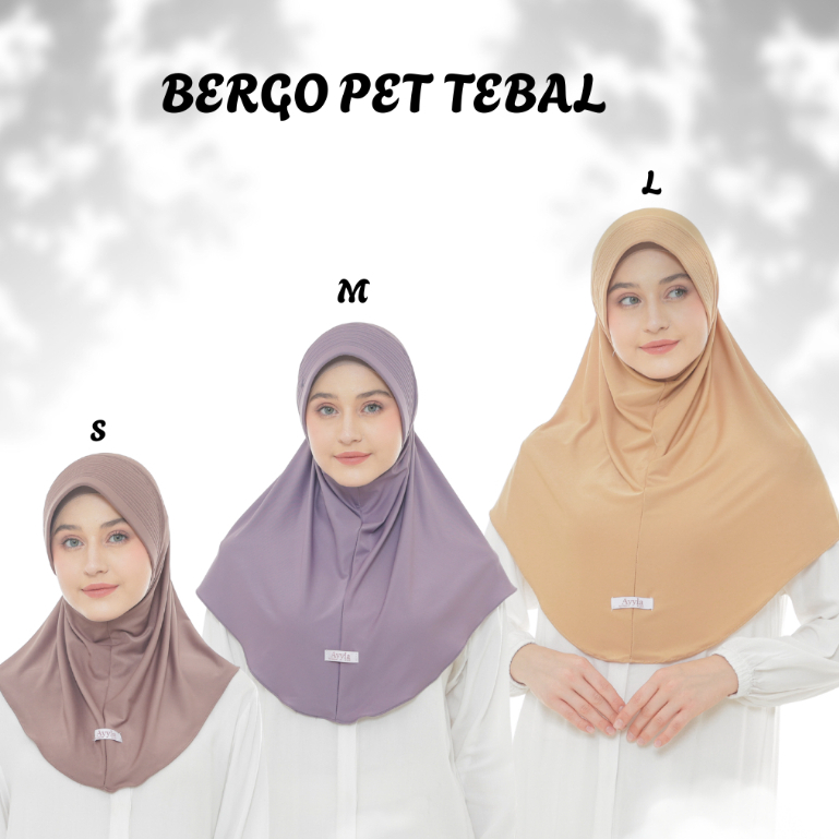 Foto Kenzia HIJAB JILBAB BERGO HAMIDAH PET TEBAL ( S
