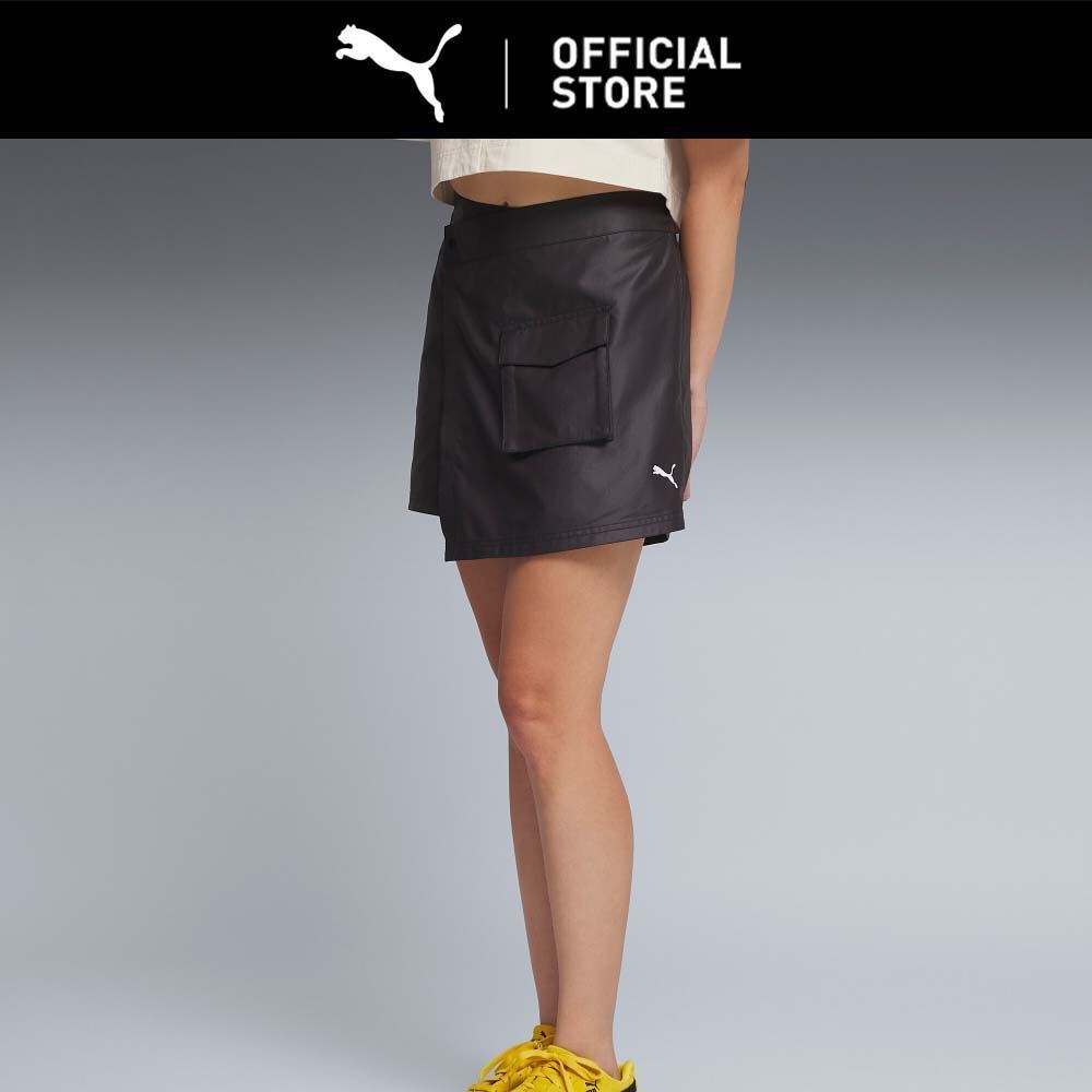 Foto PUMA PUMA Rok Kargo Wardrobe Essentials Wanita