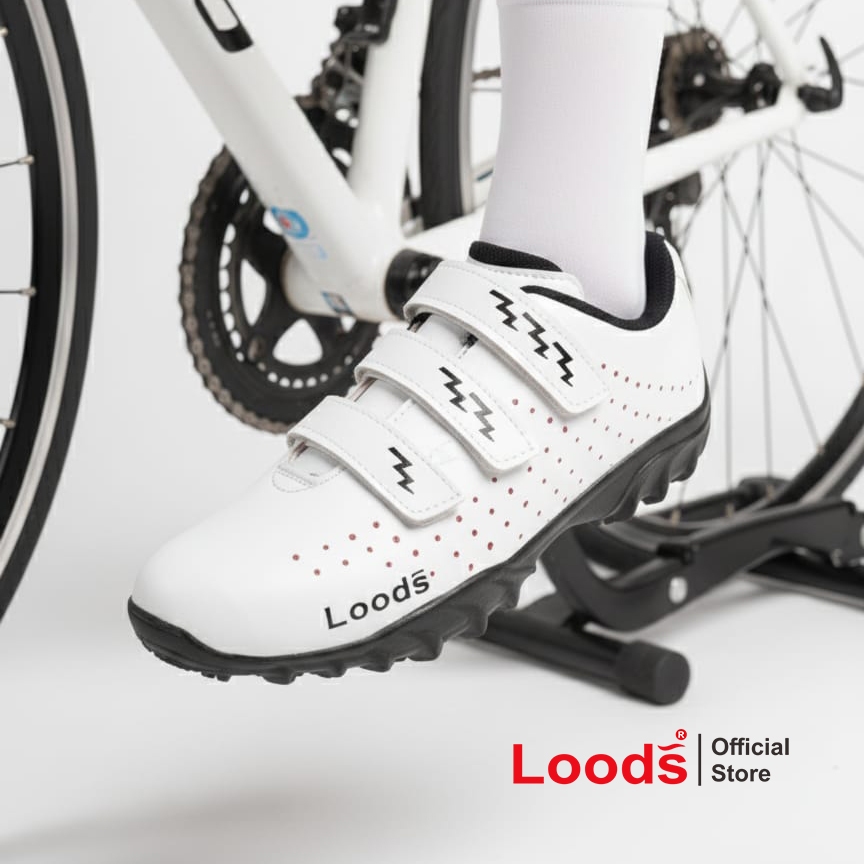 Foto Loods Sepatu Gowes Balap Non Cleat Original Loods
