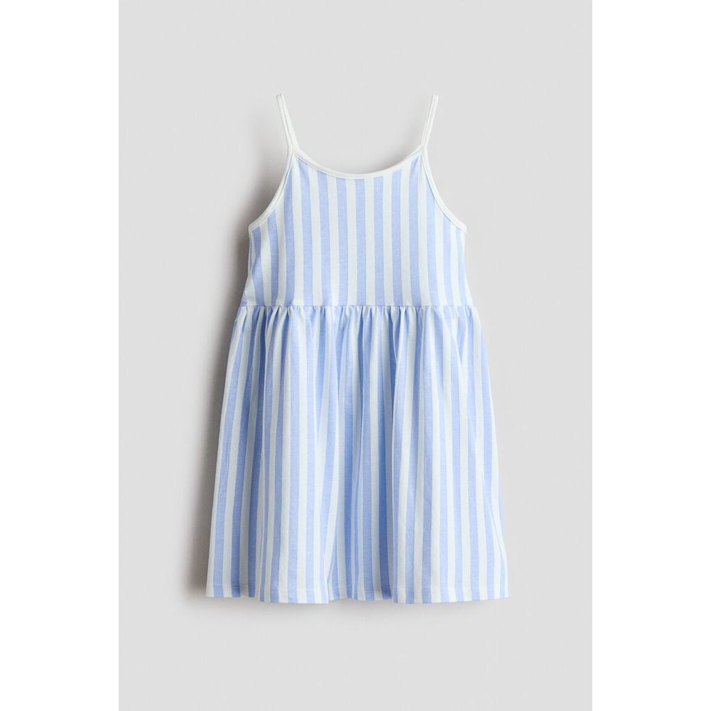 Foto H&M H&M Anak Perempuan Gaun katun dengan tali 1318572_0