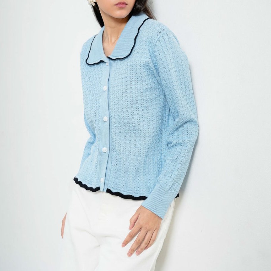 Foto This Is April This Is April Lindsay Cardigan Rajut Wanita Lengan Panjang