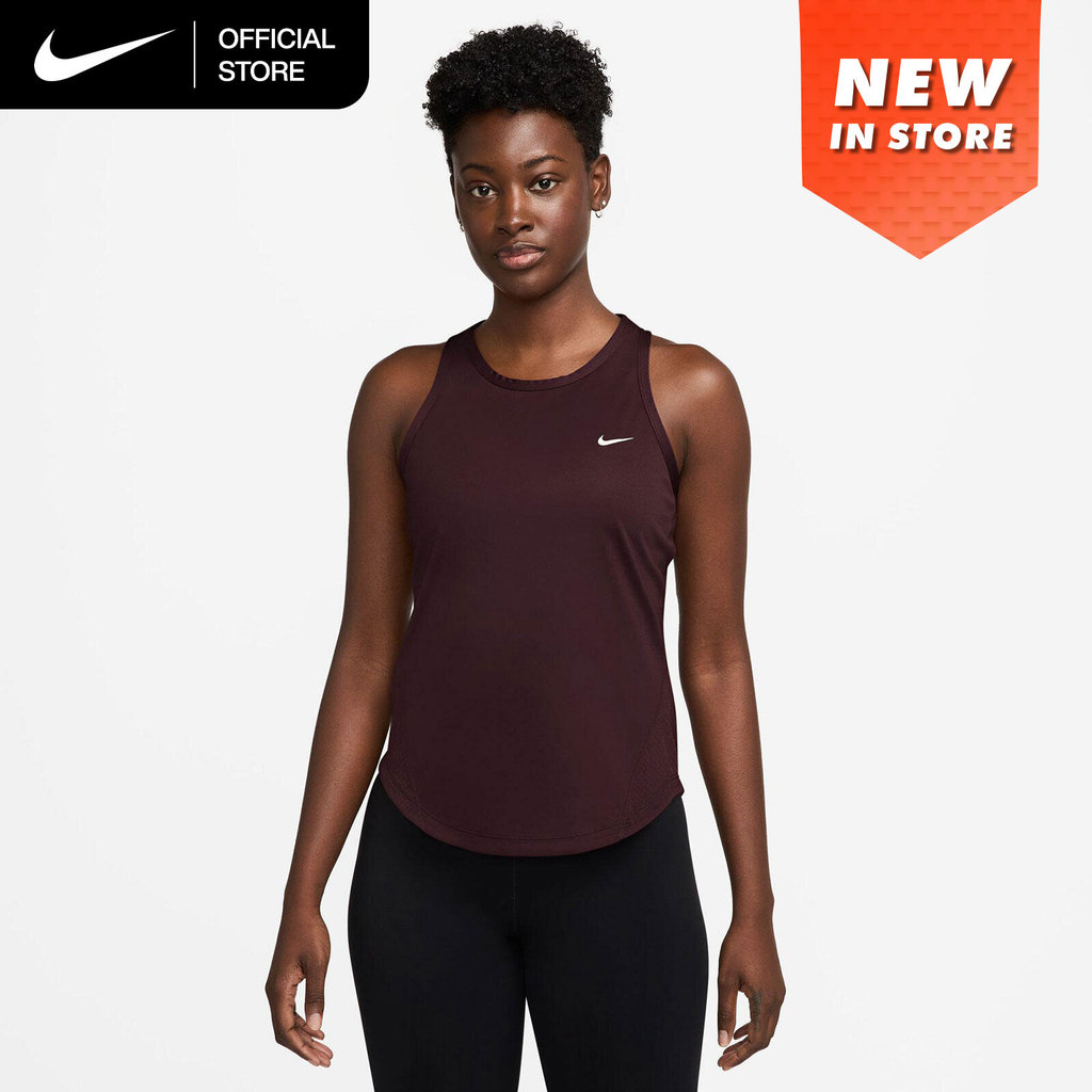 Foto NIKE Nike Tempo Women's Dri-FIT Running Tank Top (BURGUNDY CRUSH 652)