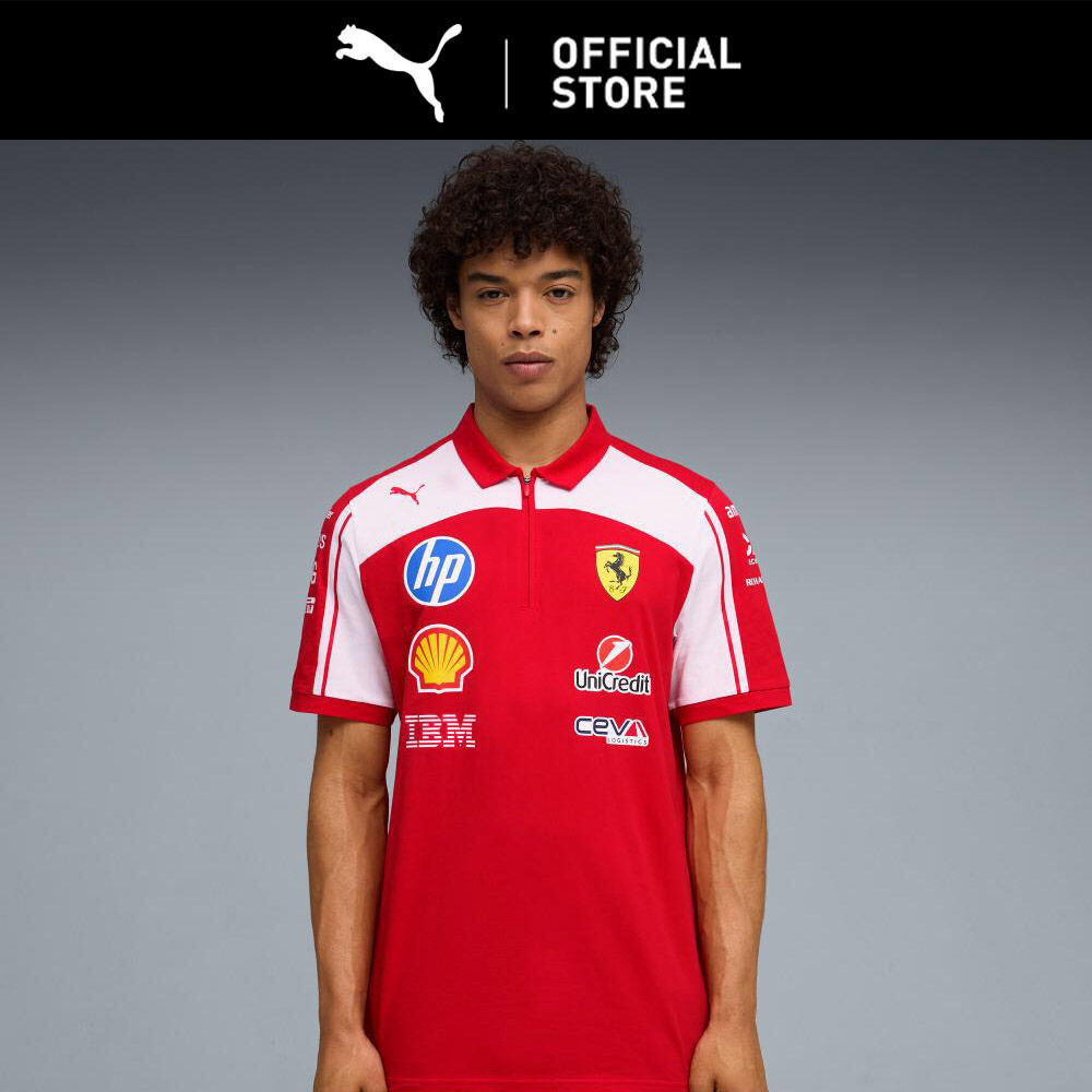 Foto PUMA PUMA Kaus Polo Scuderia Ferrari HP Replica Uniseks