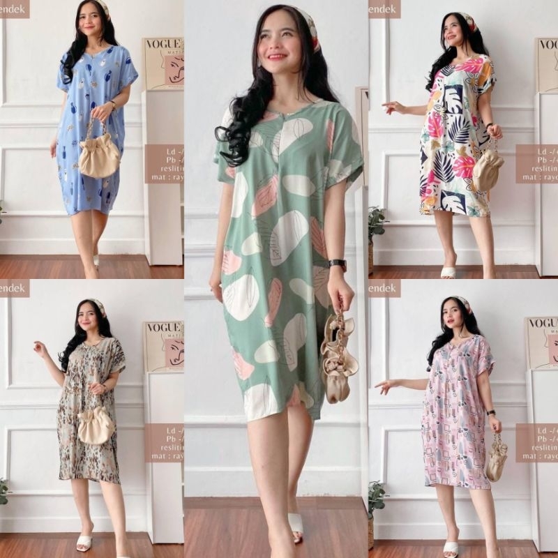 Foto batikdani Daster Selutut Rayon Premium grade A