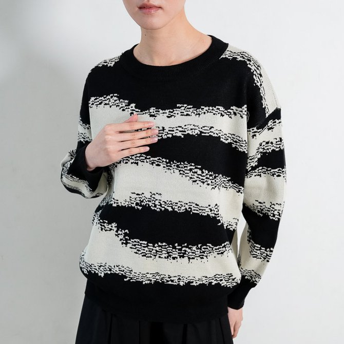 Foto This Is April This Is April Valentina Sweater Rajut Wanita Lengan Panjang