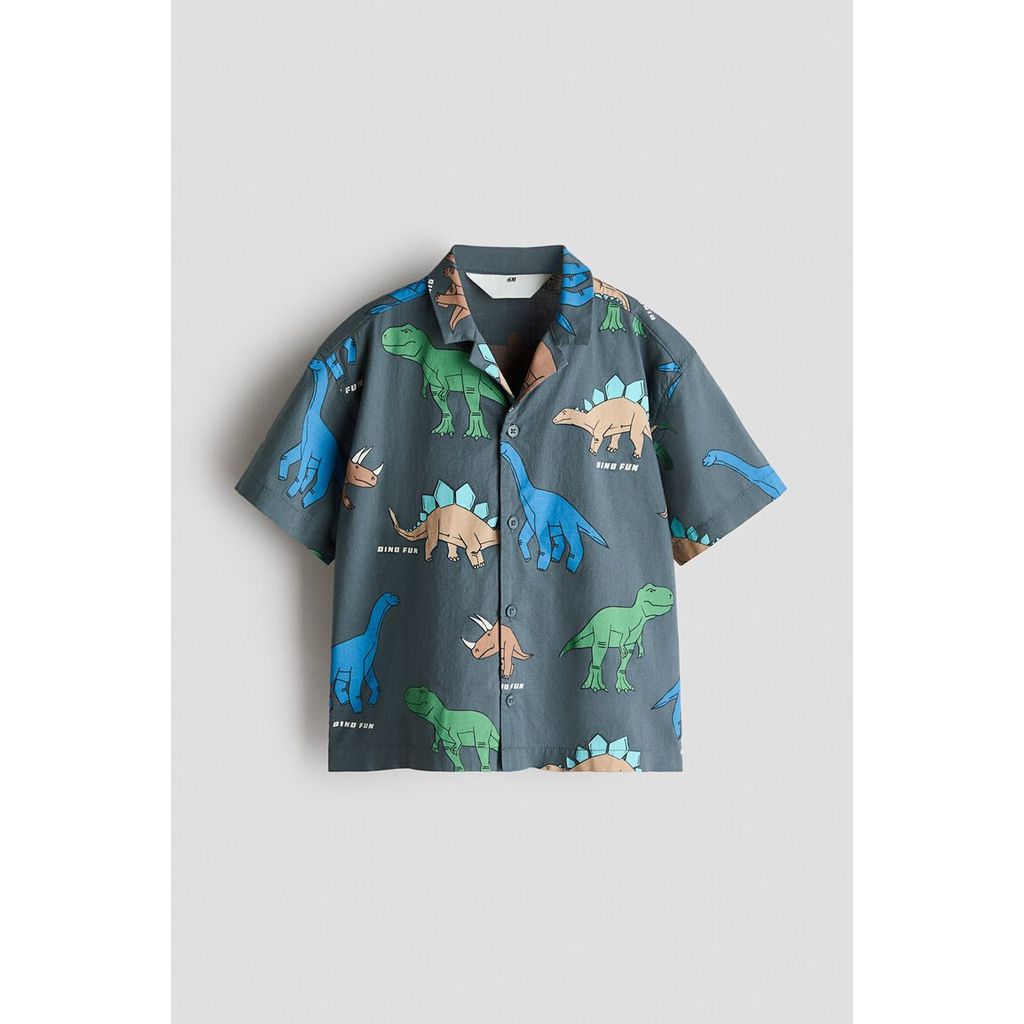 Foto H&M H&M Anak Laki-laki Kemeja resort katun bermotif 1343247_0