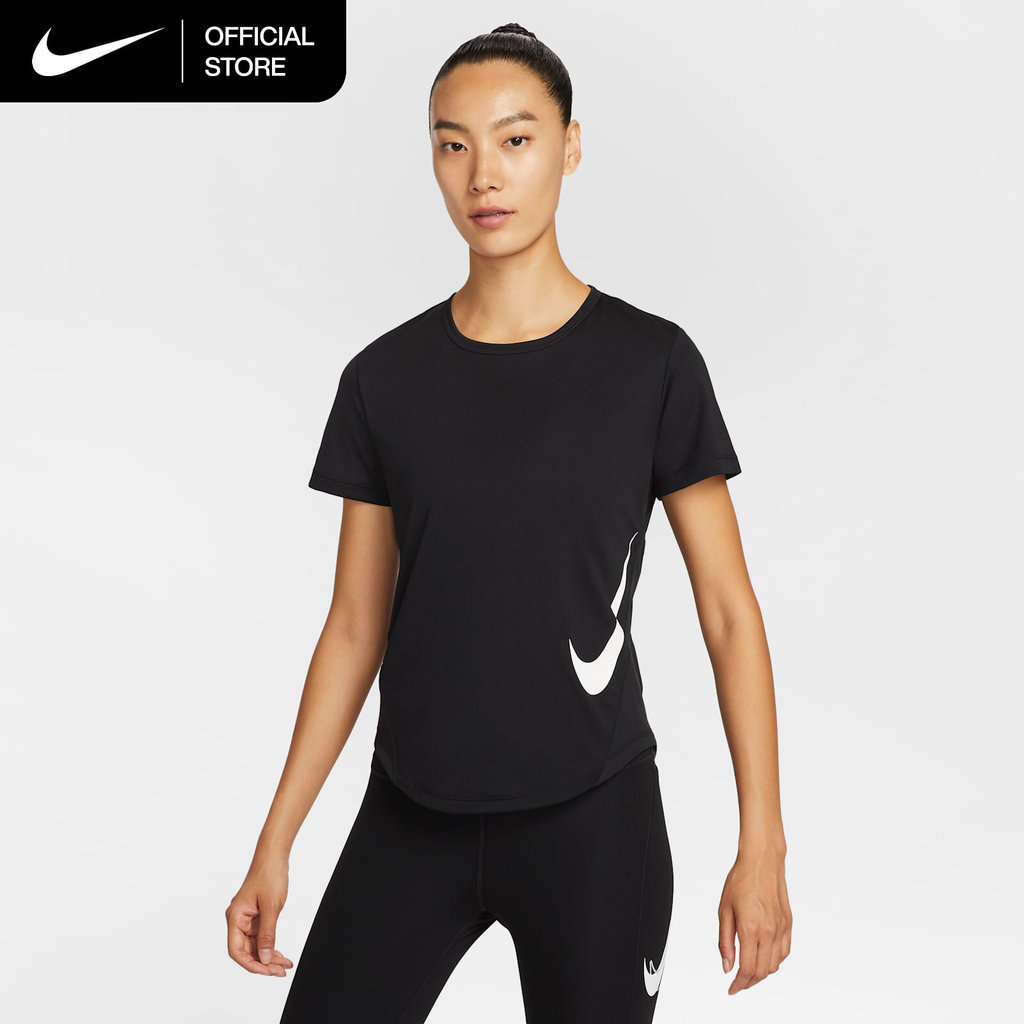 Foto NIKE Nike Tempo Swoosh Run Women's Dri-FIT Short-Sleeve Running