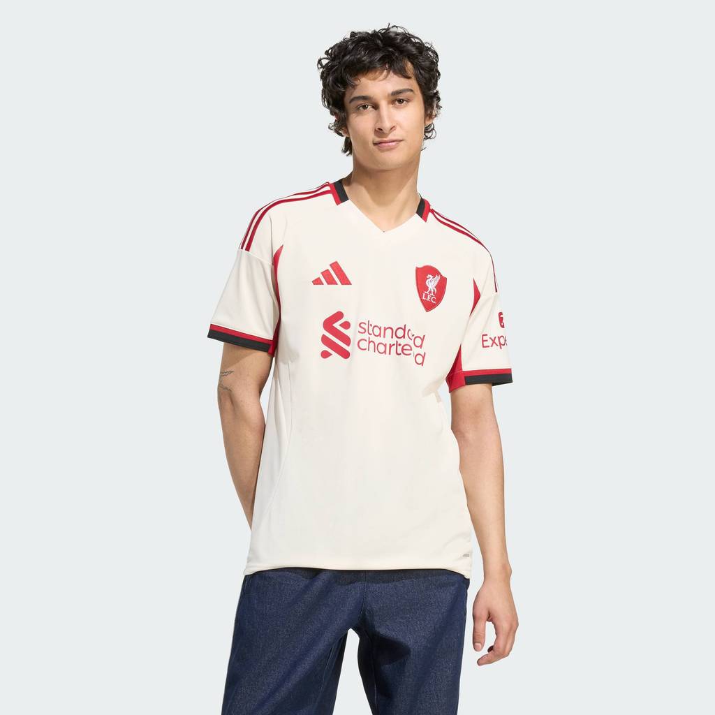 Foto adidas adidas Football Liverpool FC 25/26 Away Jersey Men White