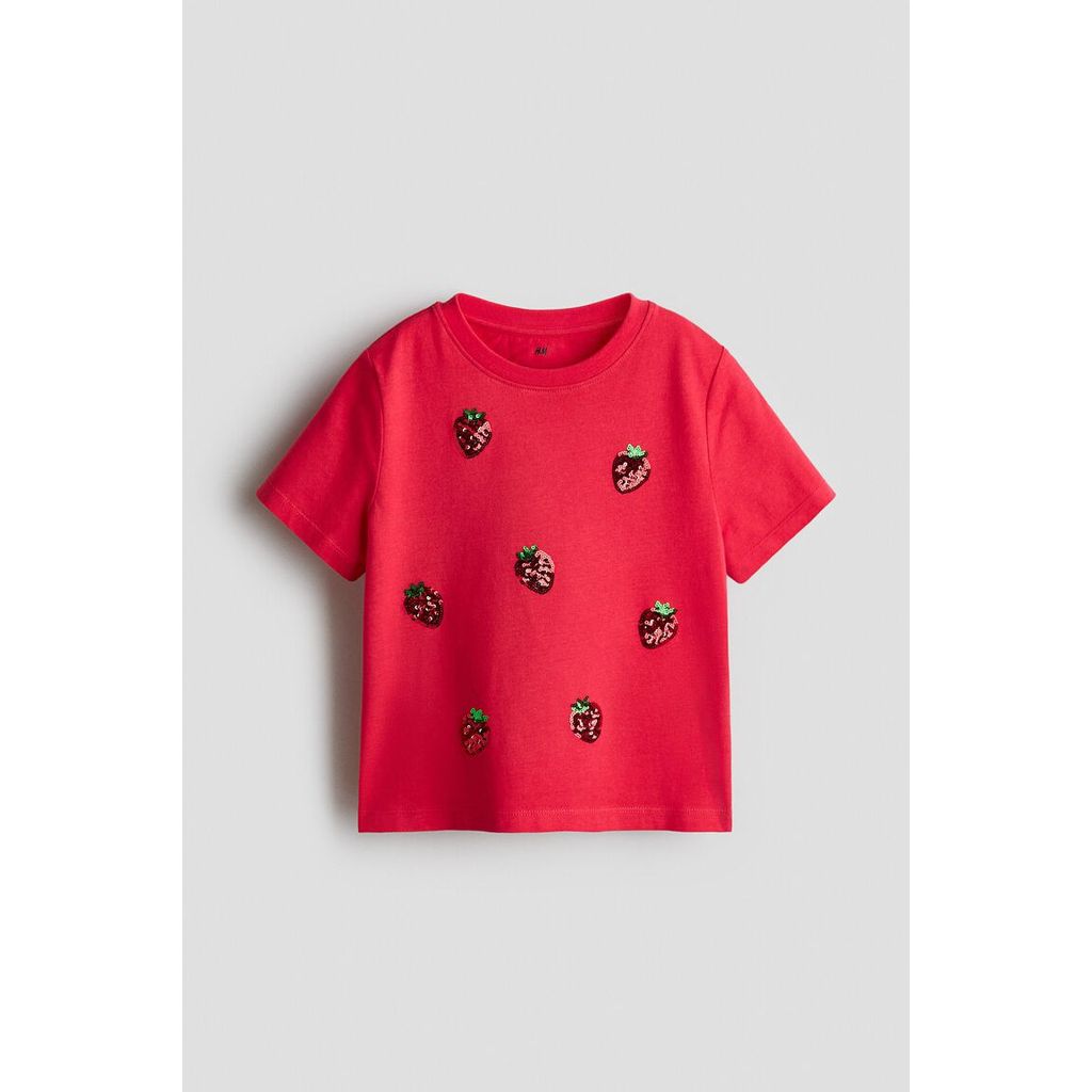 Foto H&M H&M Anak Perempuan Kaos motif-detail 1302424_0