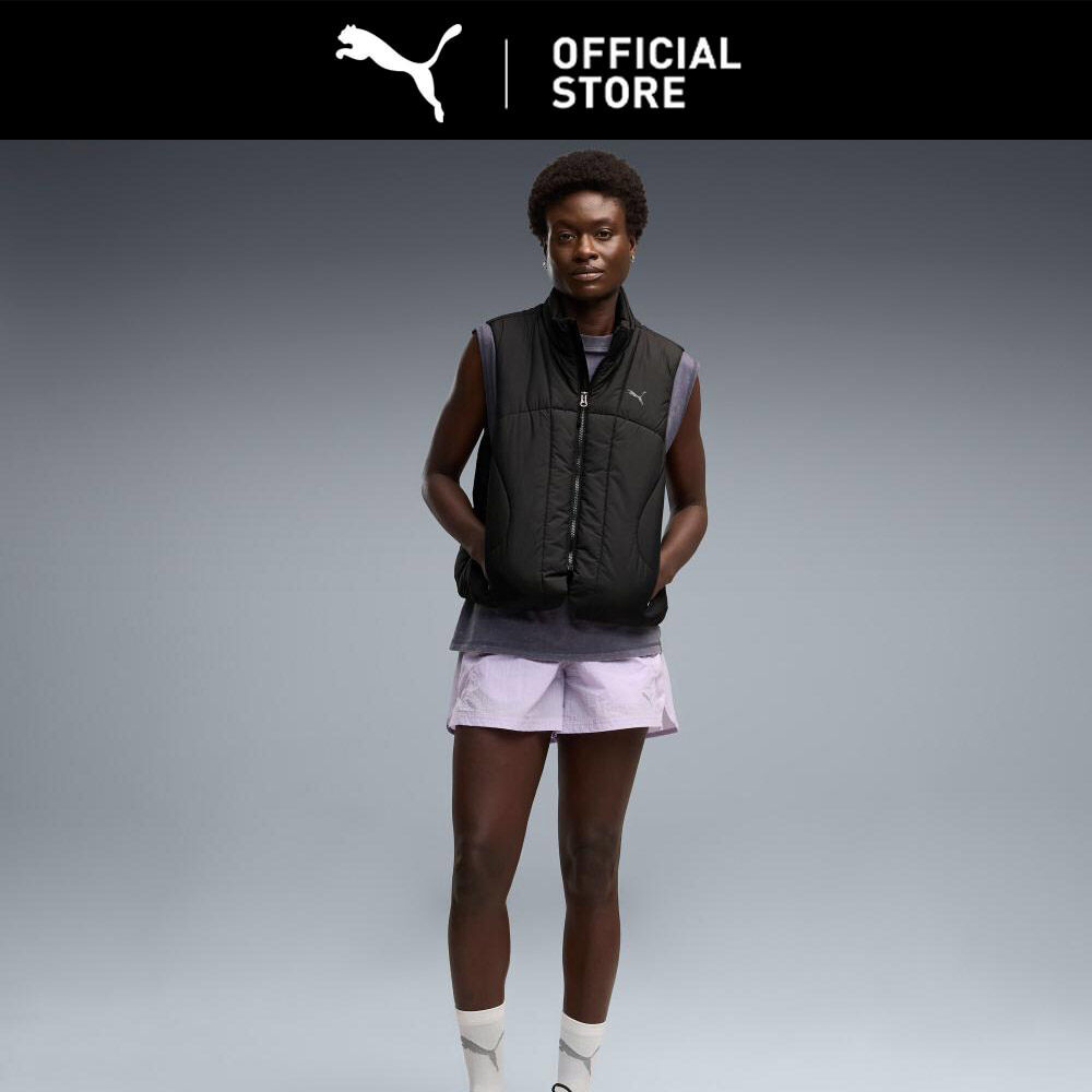 Foto PUMA PUMA Run Culture Collective T7 Celana Pendek Tenun 4" Wanita
