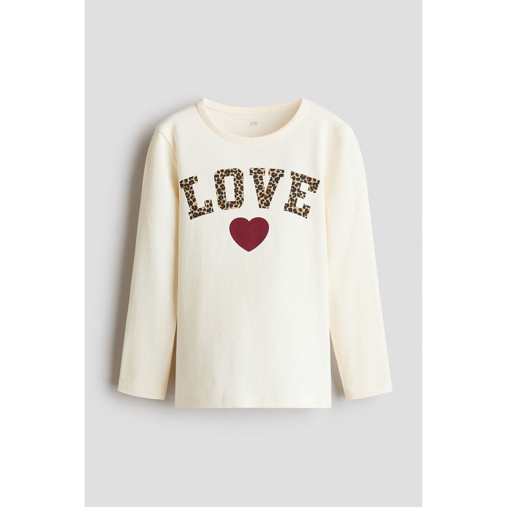 Foto H&M H&M Anak Perempuan Atasan katun bermotif 1343738_0