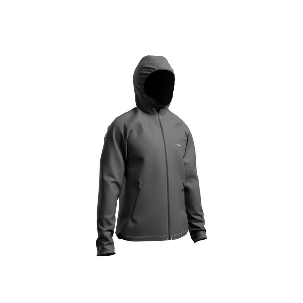Foto Decathlon Decathlon KIPRUN Jaket Lari Windproof 100 Hitam