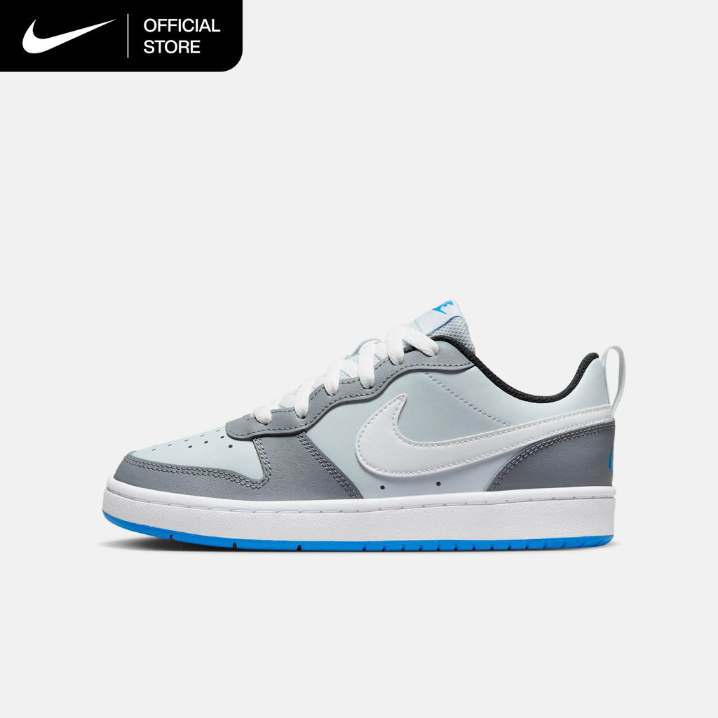Foto NIKE Nike Court Borough Low 2 Big Kids' Shoes (PURE PLATINUM 019)