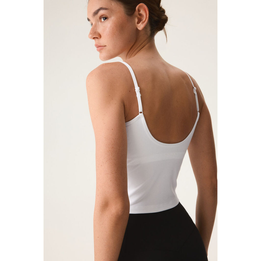 Foto H&M H&M Wanita Atasan olahraga dengan tali dan bra integral